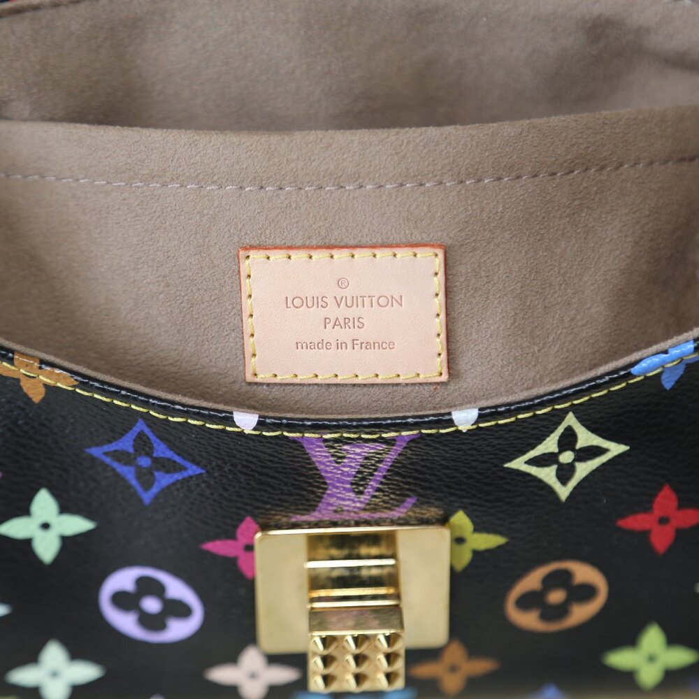 AUTHENTIC Louis Vuitton Patti Black Multicolor Bag Limited Edition! - Picture 11 of 13